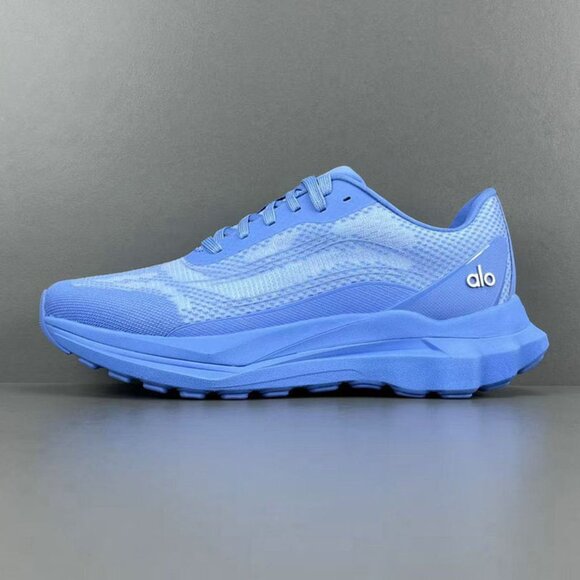 Alo Yoga Blue Men's Sneakers - Picture 7 of 9